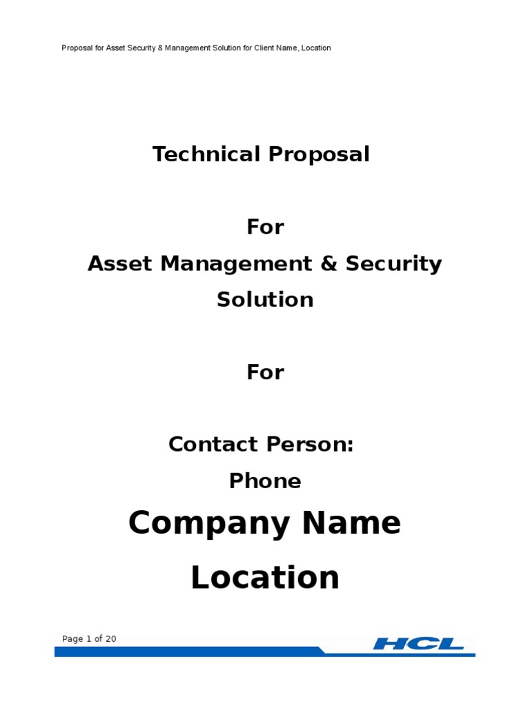 Proposal For Textile Manufacturer (RFID) | PDF | Radio Frequency ...