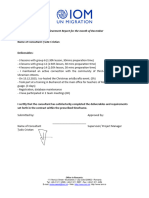 1st Consultancy Achievement Report December Țudic Cristian