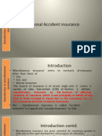 1 - Introduction Miscellaneous Insurance