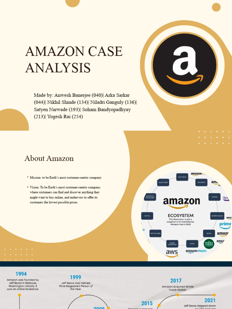 Amazon Business Strategy Insights | PDF | Business Process | Marketing