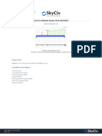 SkyCiv Beam Summary Report - AuXJiXFdivrQQ7TMkwWu0kSpE9aIYgGk