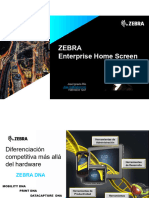 Zebra Enterprise Home Screen