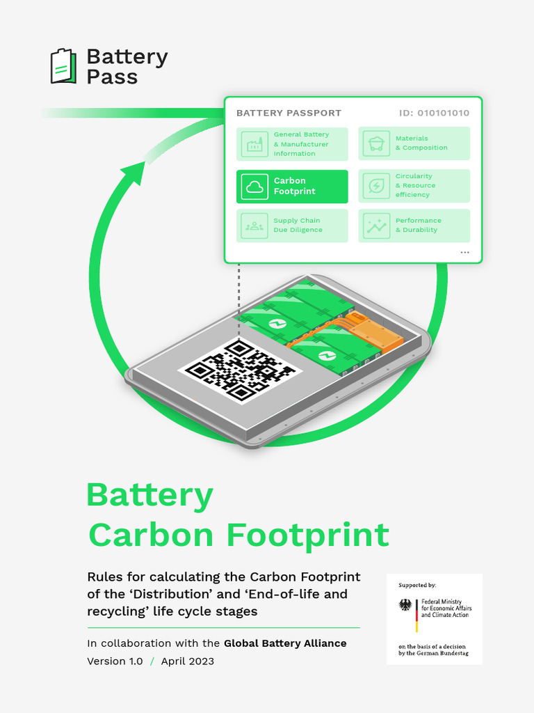Database Battery Carbon Footprint | PDF | Life Cycle Assessment ...