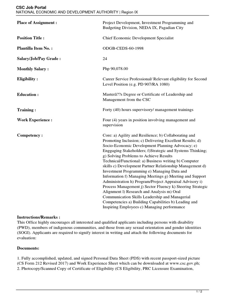 national-economic-and-development-authority-chief-economic-development