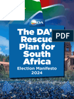 DA Election Manifesto 2024