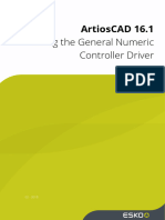 Using The General Numeric Controller Driver: Artioscad 16.1