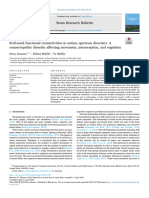 Prefrontal Functional Connectivities in Autism Spectrum Disor - 2023 - Brain Res