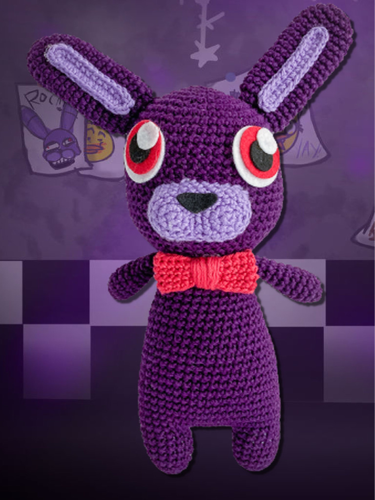FNAF Bonnie The Bunny Pattern PDF