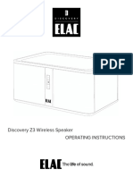ELAC Discovery Z3 - Manual 