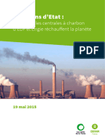 Emissions D'etat:: Comment Les Centrales À Charbon d'EDF Et Engie Réchauffent La Planète