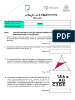 Torneo LIMATEJ 2022 Etapa Regional - PRIMARIA