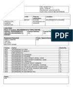 Call Sheet