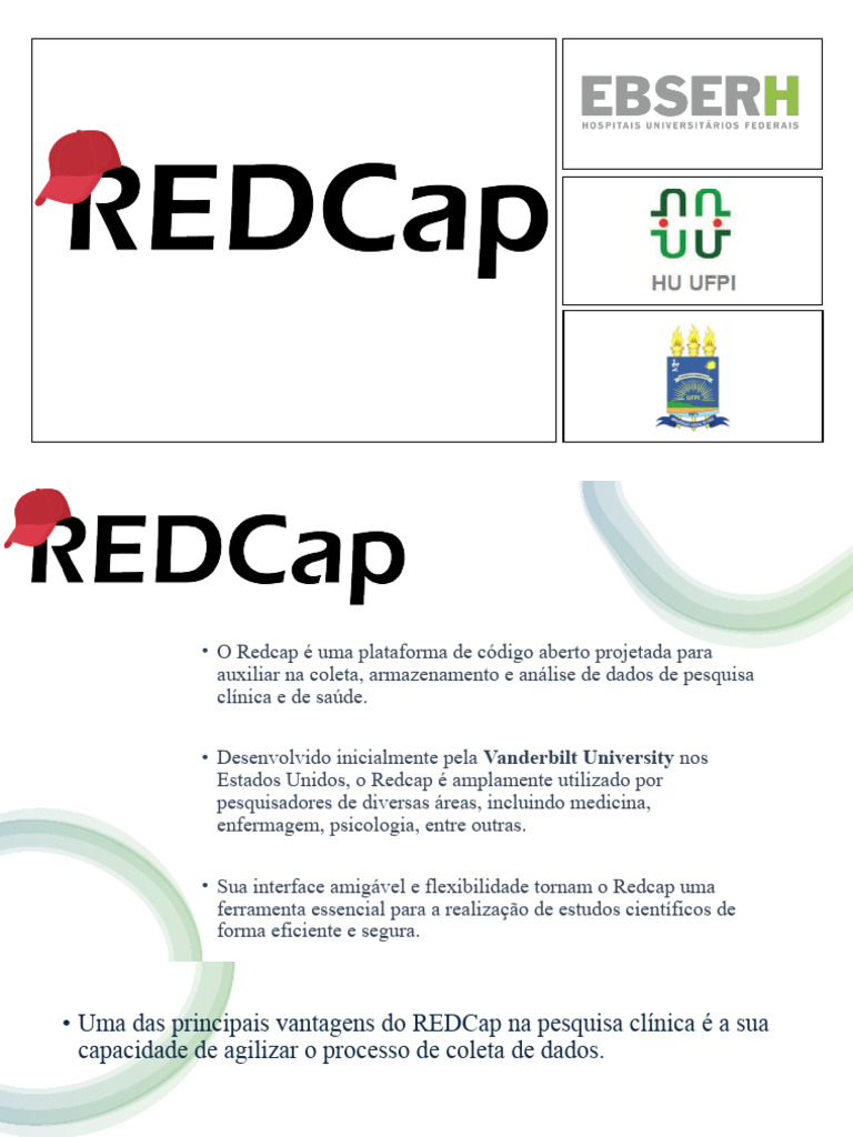 Uso do REDCap na Pesquisa Clínica | PDF | Dados | Análise de dados