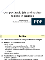 Compact Radio Jets and Nuclear Regions in Galaxies