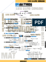 Formulario LOGARITMOS