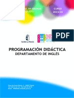 Programación Didáctica Inglés 23 24