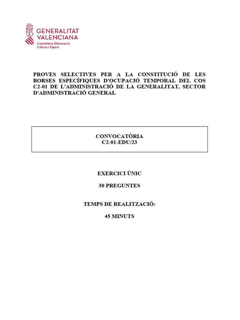 C2 Val Exam + Plant | PDF
