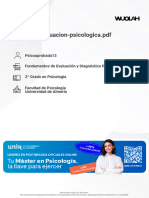 Wuolah Free TEMA 1 Evaluacion Psicologica