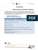 Convocatoria Propedéutico EaD-2024.. Actualizada