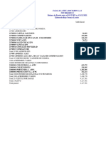 Fajas & Latex Asociados S.A.S NIT 900626215-9 Balance de Prueba Entre El 01/12/2021 y El 31/12/2021 Elaborado Bajo Normas Locales