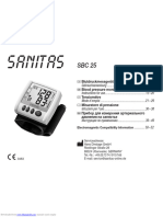 Sanitas Blood Pressure Monitor