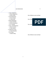 Cricket Management System Documentation