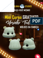 Ursinho Teddy #01 - Moldes Da Cabeça