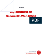 Diplomatura en Desarrollo Web UX/UI: Curso