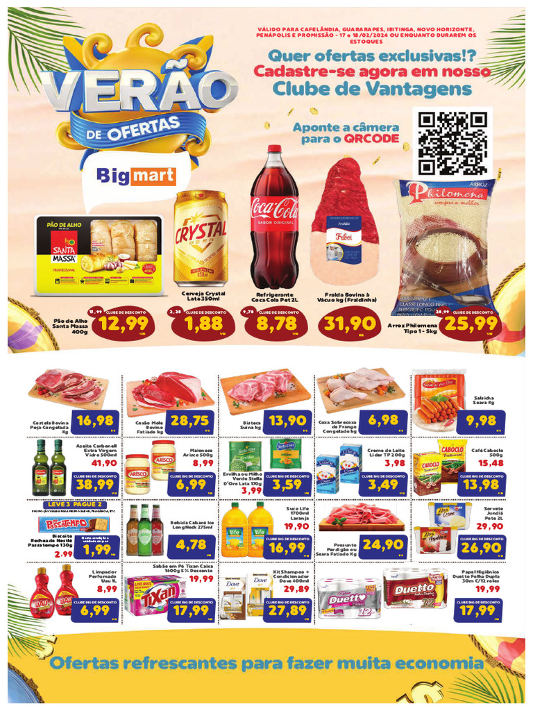 Ofertas Big Mart: 17 e 18/02/2024 | PDF | Culinária | Indústria alimentícia