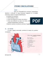 Le Systeme Circulatoire Em1 2023-2024