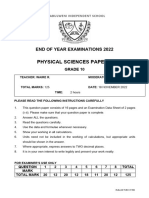 Grade 10 Eoy Paper 2