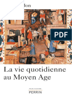 La Vie Quotidienne Au Moyen Age (Jean Verdon (Verdon, Jean) )