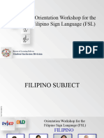 Filipino FSL
