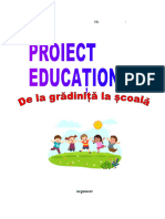 Proiect Gradinita