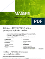 Pis e Cofins e Icms Massfix