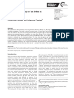 Soltani Farahani 2012 Performance Study of An Inlet in Supersonic Flow