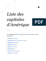 Liste Des Capitales d'Amérique - Vikidia, l’Encyclopédie Des 8-13 Ans