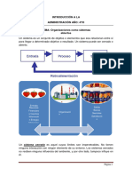 Organización Como Sistema Abierto