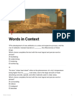 Words in Context 1