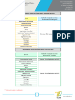 Cronograma de Inscripcion Nuevos Rezagados y Traslados Septiembre 2023 Enero 2024