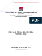Informe Físico y Financiero Febrero 2024.