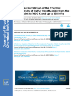 Reference Correlation of The Thermal Conductivity of Sulfur Hexafluoride From The Triple Point To 1000 K and Up To 150 Mpa