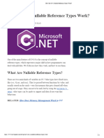 How Do C#'s Nullable Reference Types Work