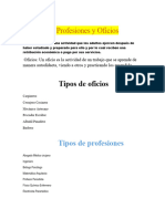 Profesiones y Oficios