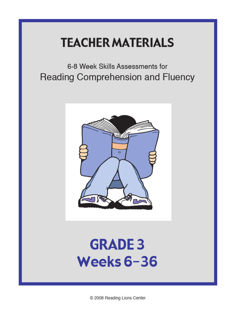 Gr. 3 Teacher Materials Booklet | PDF | Reading Comprehension | Bigfoot