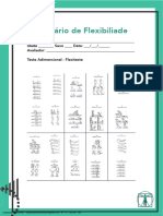 Ficha Formulário de Flexibiliade - Patrícia Mazzer