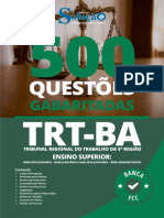 SL 081st 22 Caderno TRT Ba Analis Gab