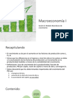 Sesión 8. Modelo Neoclásico de Crecimiento