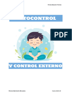 Autocontrol y Control Externo (1er Ciclo de Educación Infantil)