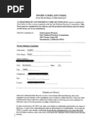 FPPC Complaint Sheedy w Exhibits 10-28-11